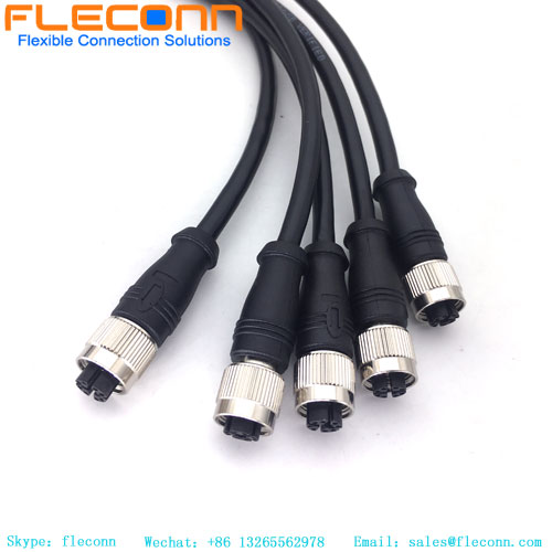 M12 8 Pin X-code Connector Cable