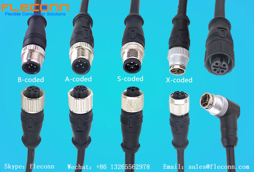 FLECONN's' M12 Connector and M12 Cable are Widely Used in Industrial Automation, Fieldbus Networks, Ethernet and Data Communication etc. Fields