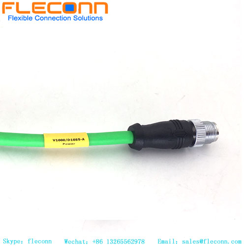 M12 8 Pin Male X-coded Cable