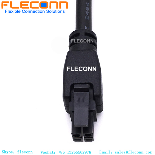 Molex Microfit 3.0 Cable 2451320410 4 Pin Overmolded Wire to Board Connector Cable Wire Harness