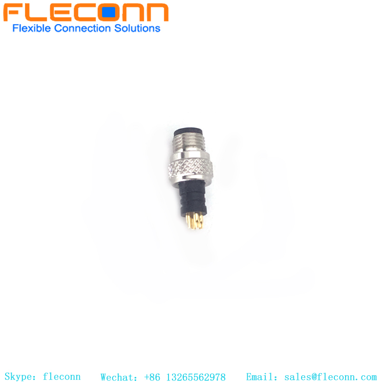 M5 4Pin Male Cable Connector