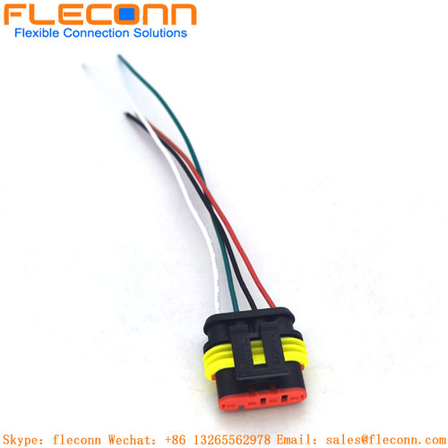 TE AMP Superseal 1.5mm Housing for Female Terminals Wire Harness