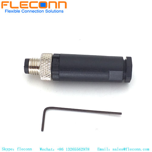 M8 3 Pin Male Connector