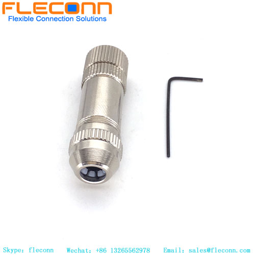 M8 4 Pin Field Wireable Connector