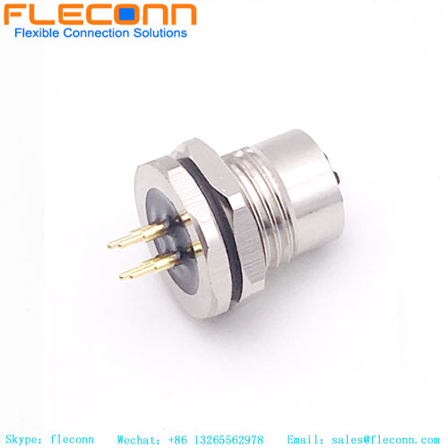 M12 4 Pin Connector Panel Mount