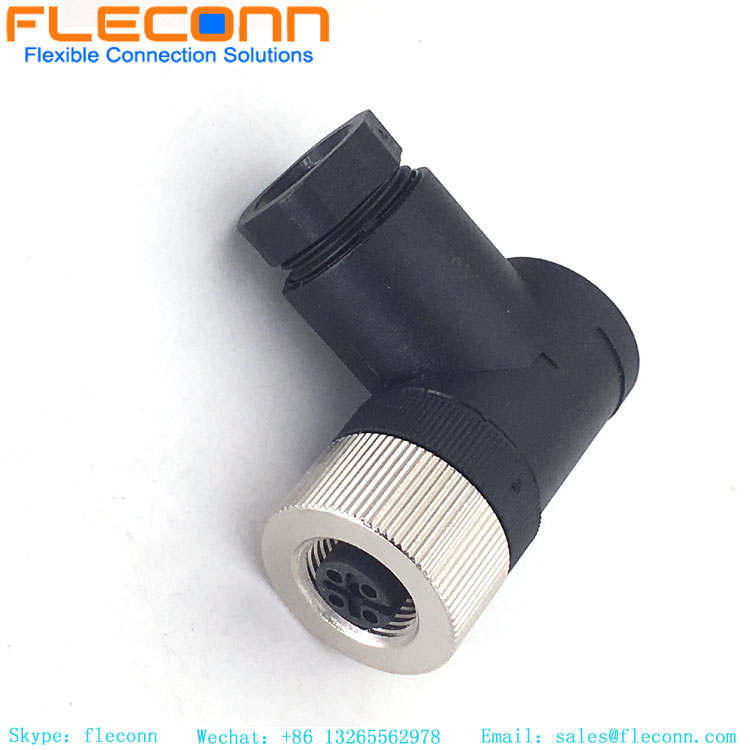 Right Angle M12 Connector
