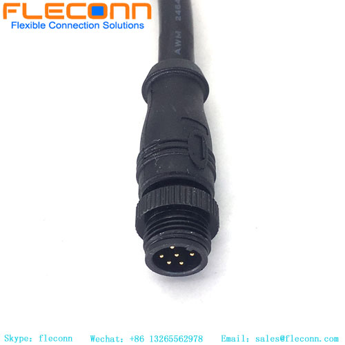 M12 6 Pin Male Cable