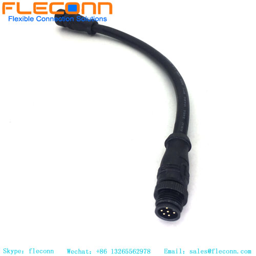 M12 6 Pin A-coded Cable
