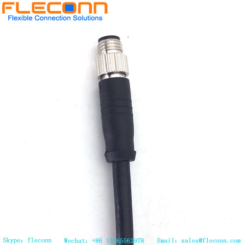 M8 5 Pin Male Shielded Cable