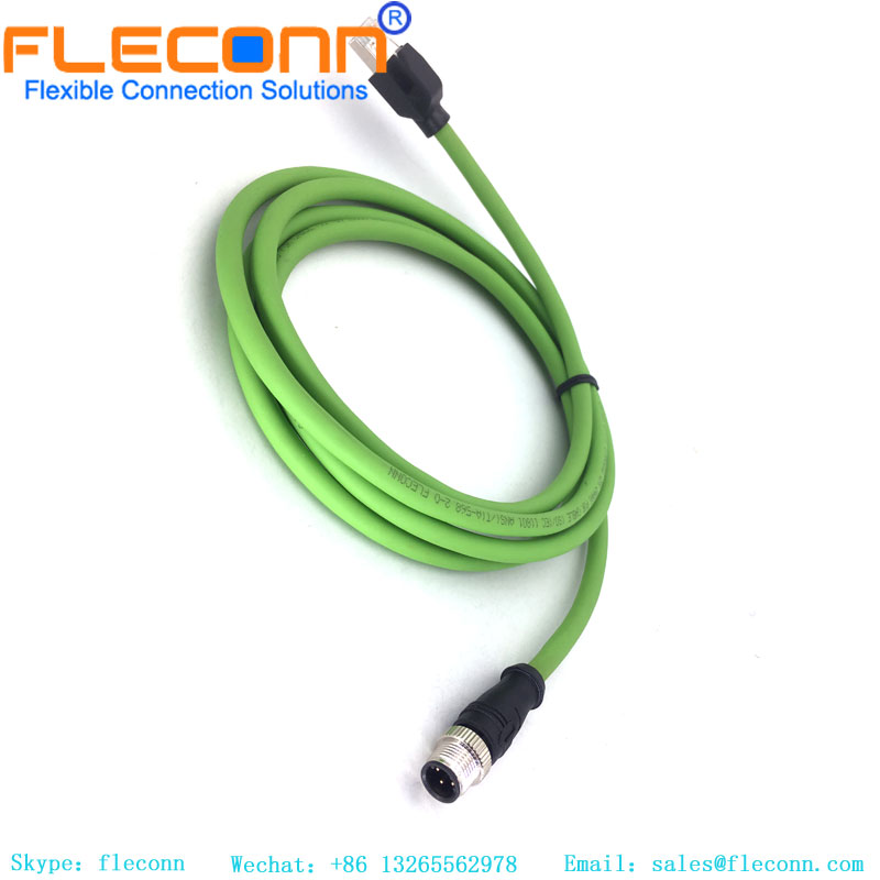 D Coded Ethernet Cable