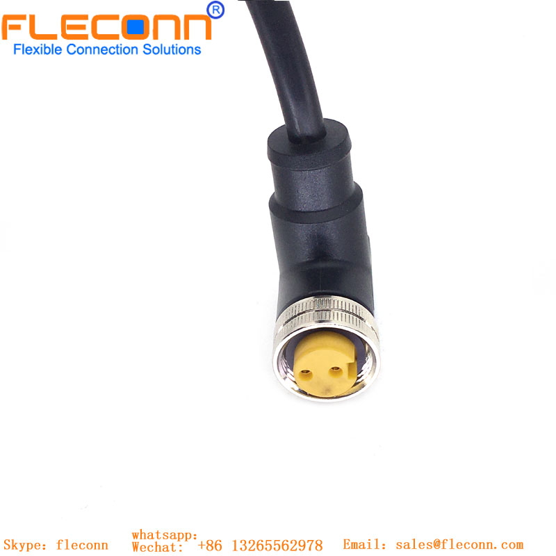 7/8 2 Pin Cable，Right Angle