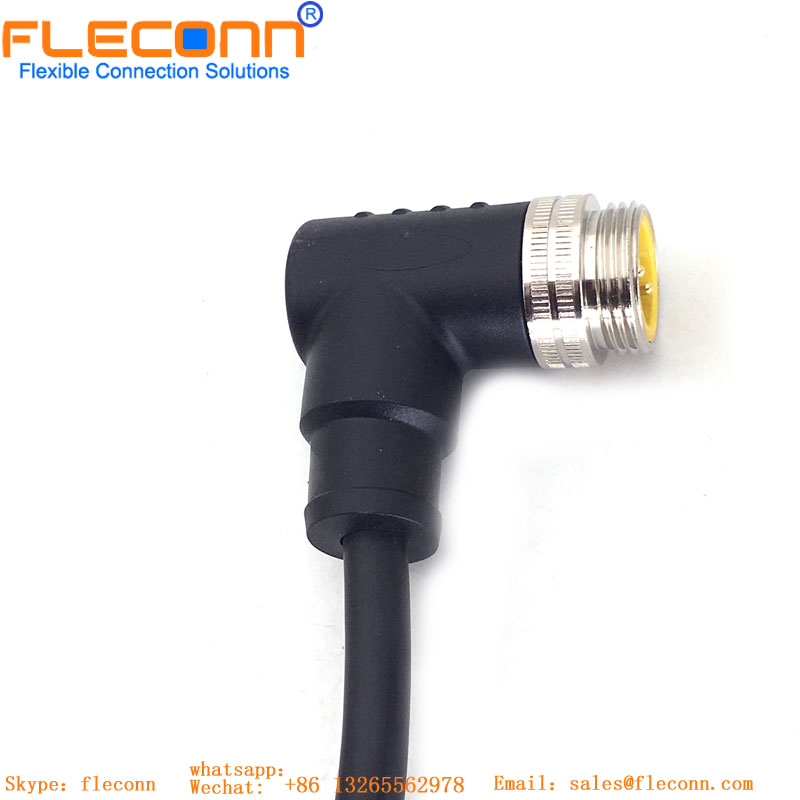 7/8 2 Pin Right Angle Connector Cable