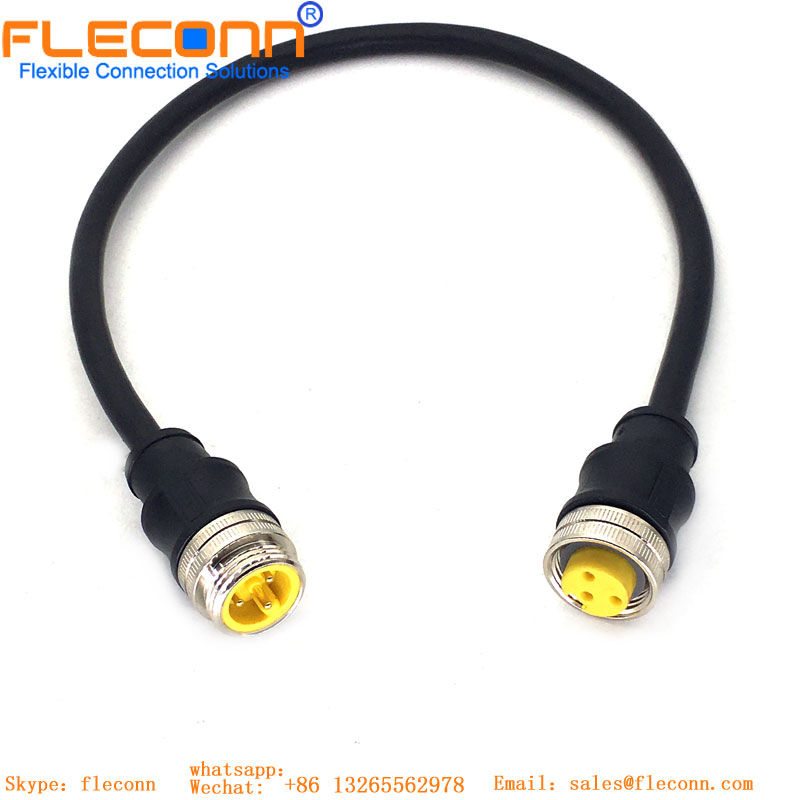 7/8 3 Pole Male To Female Cable