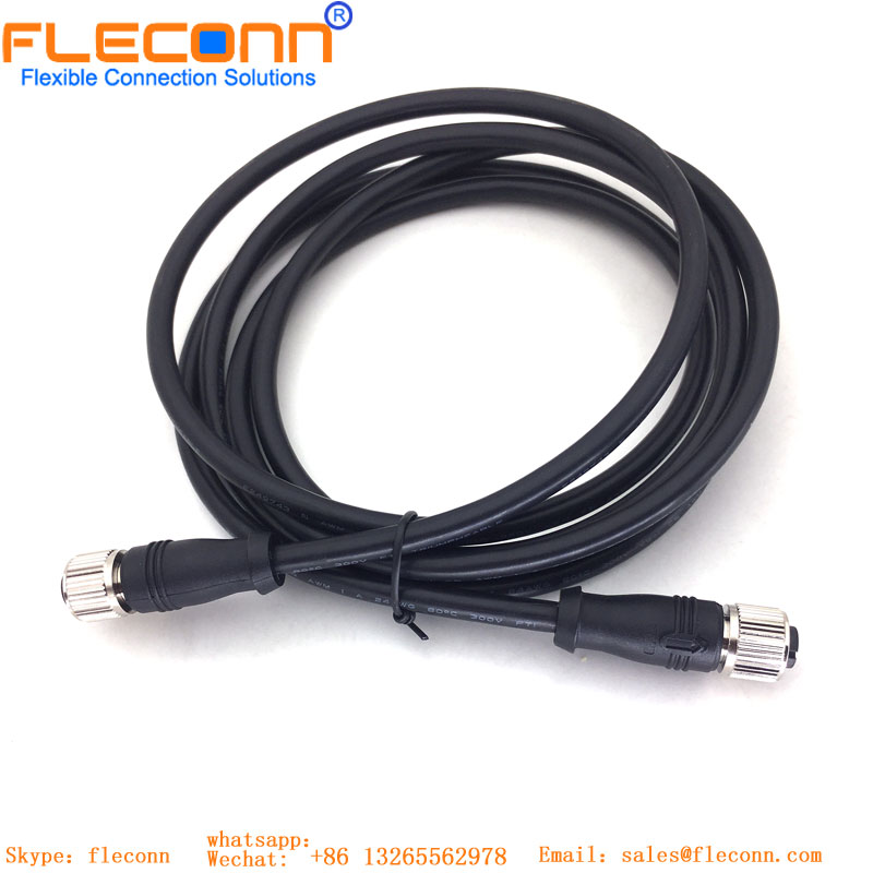 M12 12 Pos Straight Female Cable