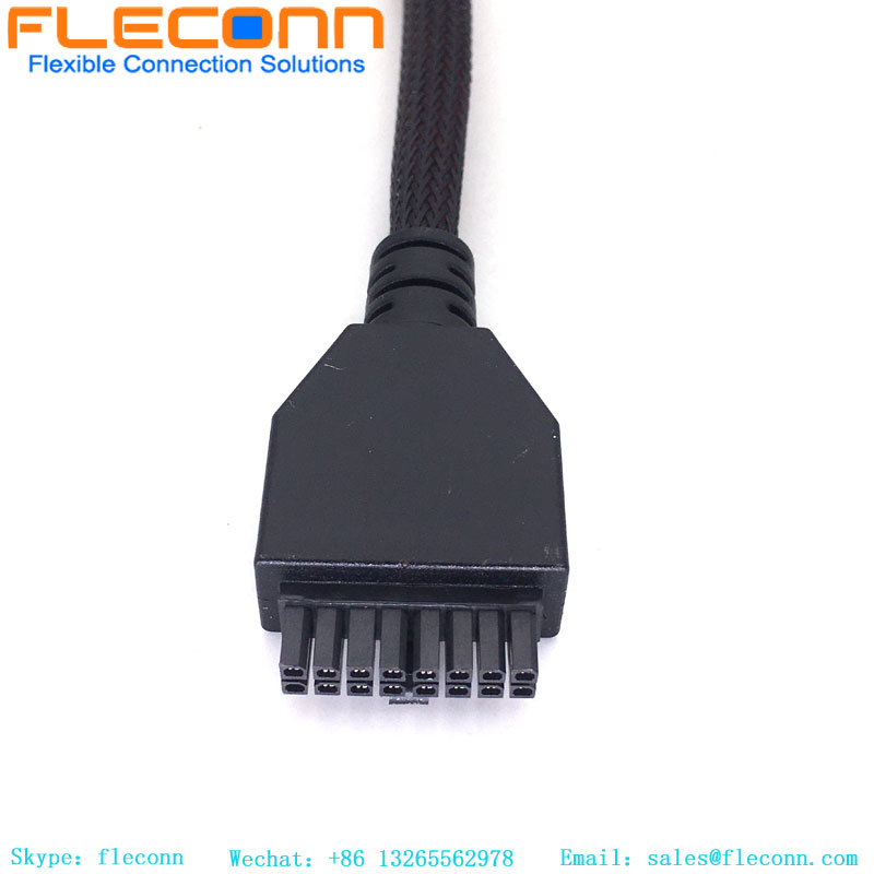 Micro-Fit 3.0 Receptacle Housing, Dual Row, 16 Circuits 430251600 Overmolded Cable