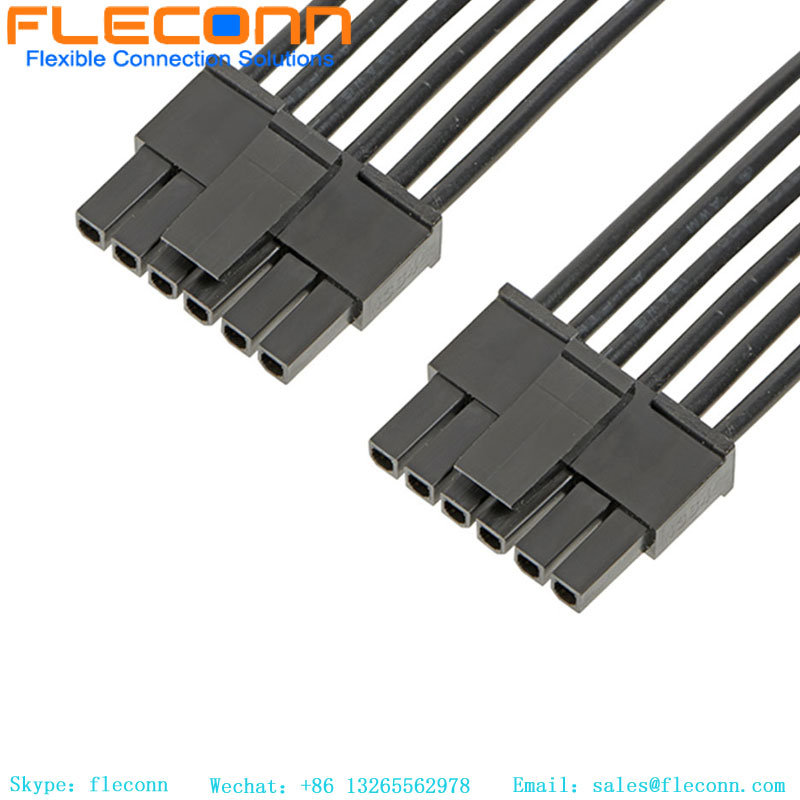 Molex Micro-Fit 3.0 Pitch 043645-0300 Female to Micro-Fit 3.0 Female Cable Assembly