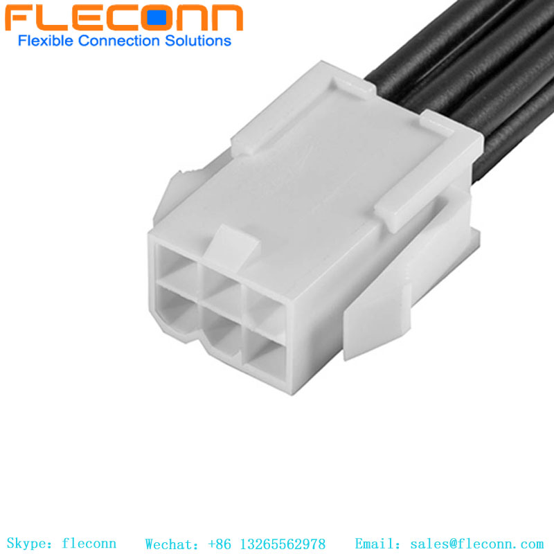 Molex Mini-Fit Jr. Plug Housing 4.2mm Pitch 39012106 Cable Assembly