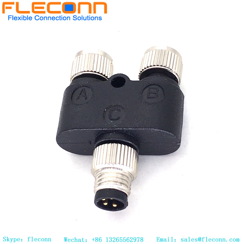 M8 4 Pin Y Type Adapter M8 4 Pin Y Type Adapter